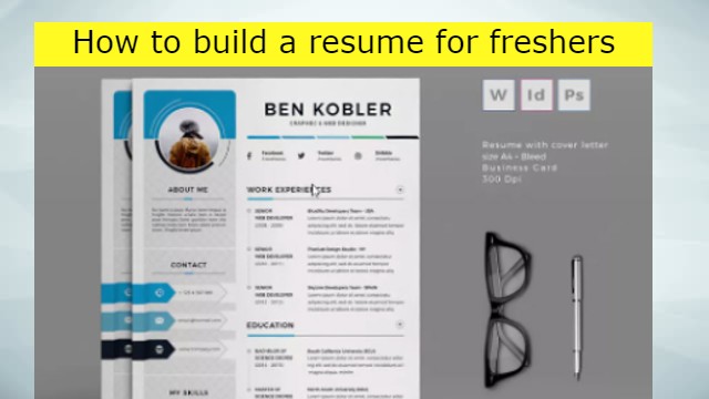 How to build a resume for freshers