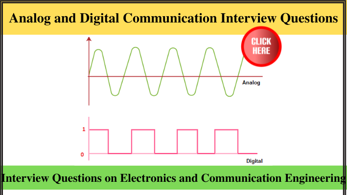 Analog and Digital Communication Interview Questions