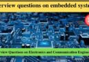 Interview questions on embedded systems