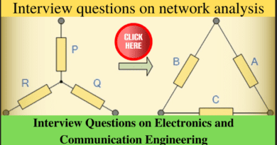 Interview questions on network analysis