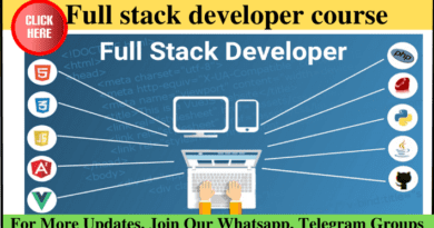 Full stack developer course