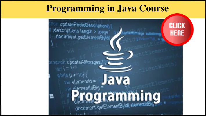 Programming in Java Course