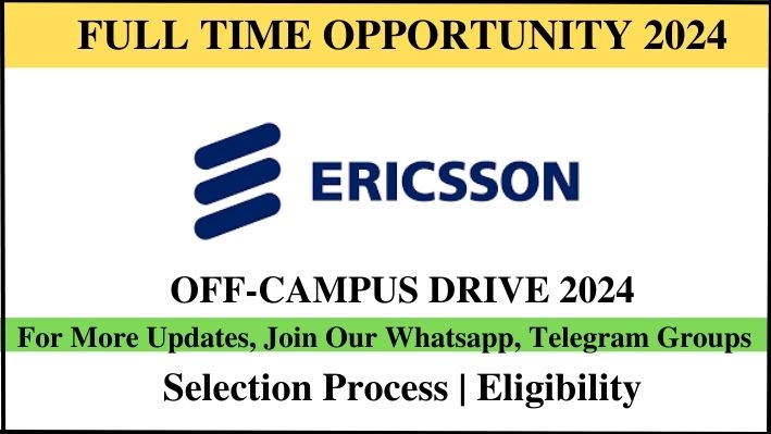 Software Engineer Job Opportunity at Ericsson