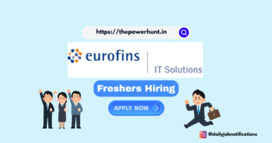 Associate Software Engineer Job opportunity at Eurofins-freshers
