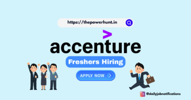 Business Analyst Job opportunity at Accenture-Freshers